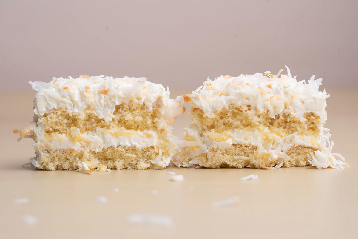 Italian Lemon Coconut Mini Cake