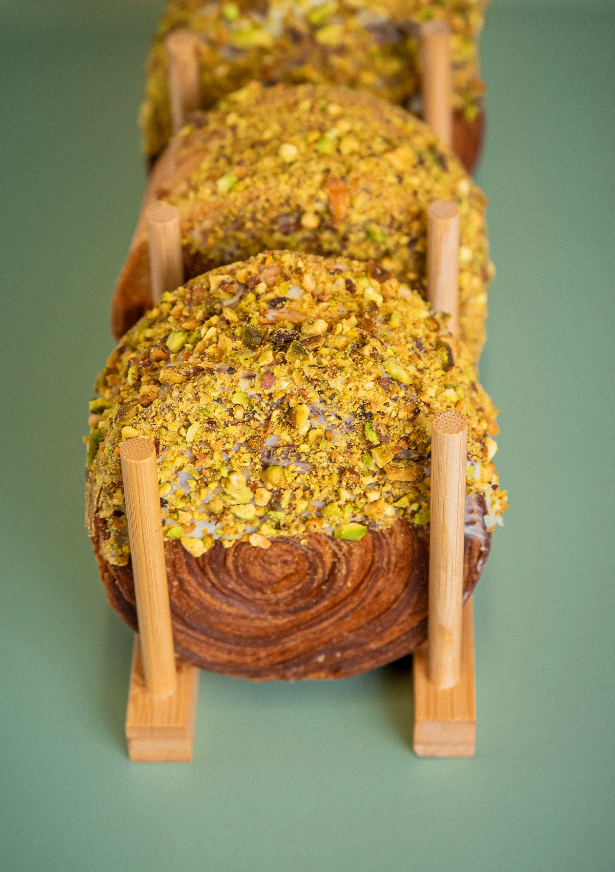 Maza Rool White Chocolate & Pistachio Roll – Maza Boulangerie & Patisserie