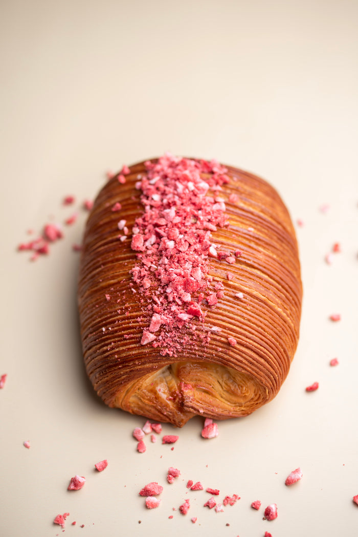 Pain Suisse Peanut Marzipan & Strawberry Jam