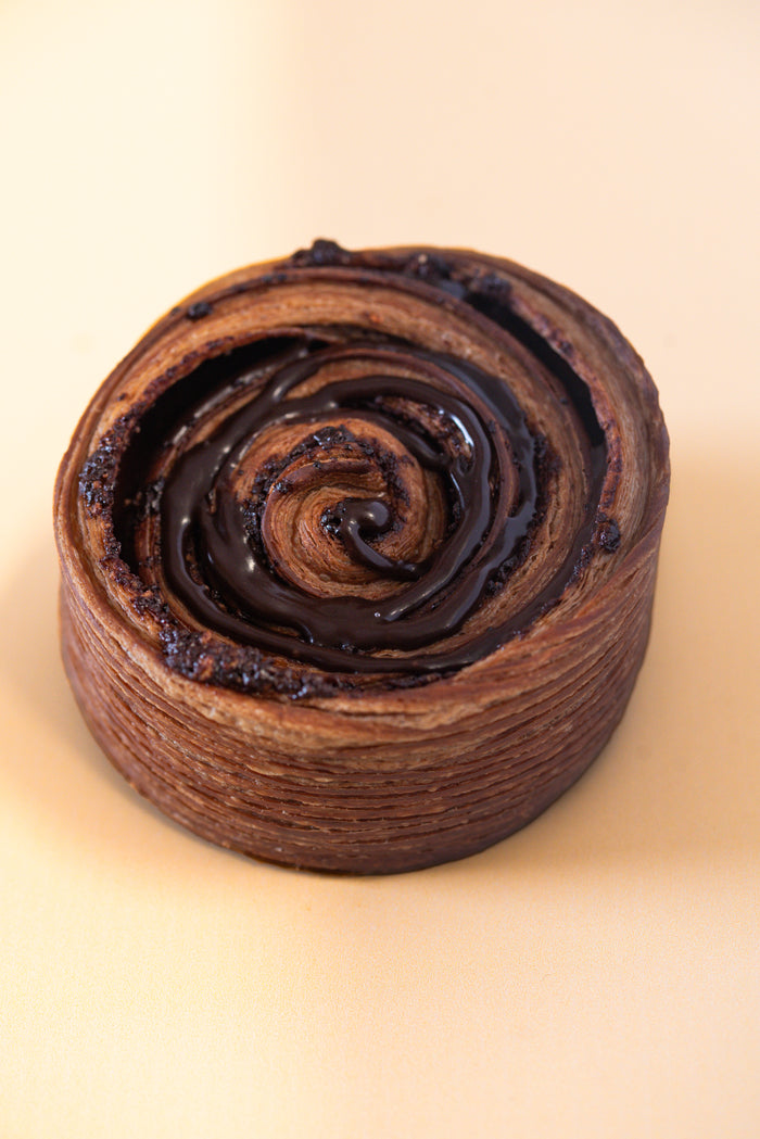 Triple Chocolate & Hazelnut Croissant
