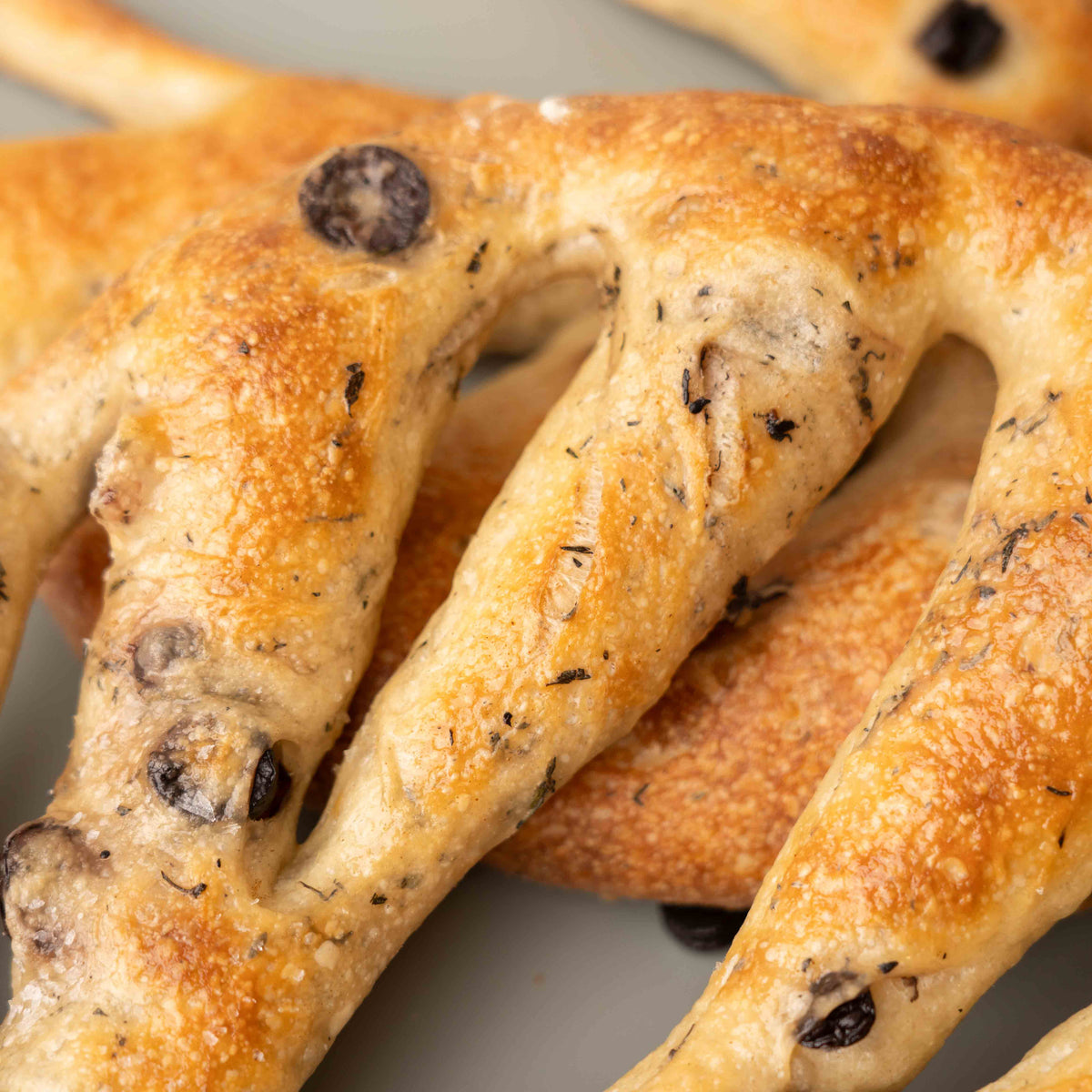 Kalamata Olives and Herb Fougasse