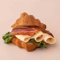 Croissant Turkey Club Sandwich