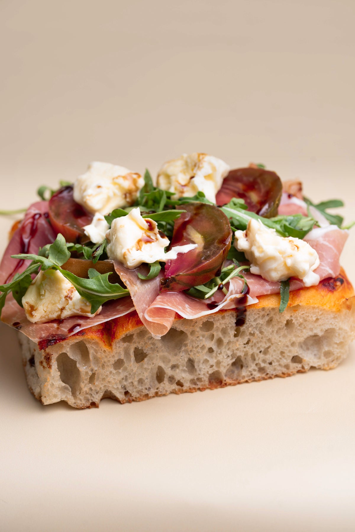 Prosciutto, Heirloom Tomato & Bocconcini Focaccia