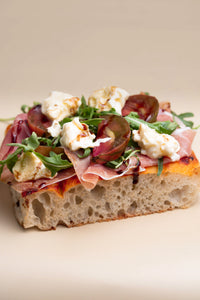 Prosciutto, Heirloom Tomato & Bocconcini Focaccia