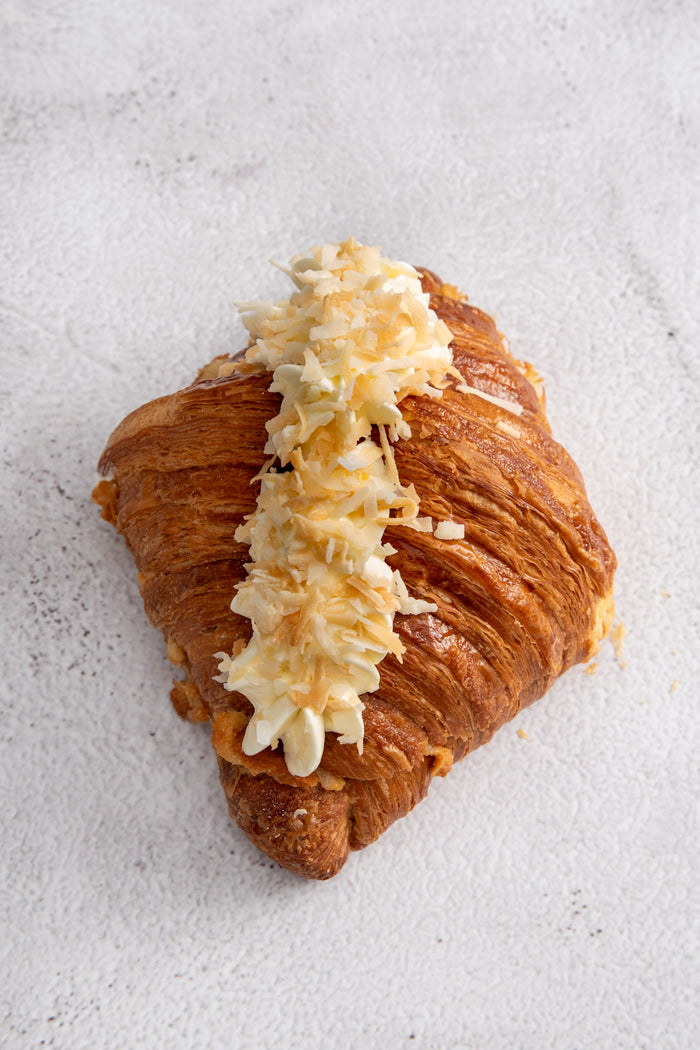 Twice-Baked Coconut Almond Croissant